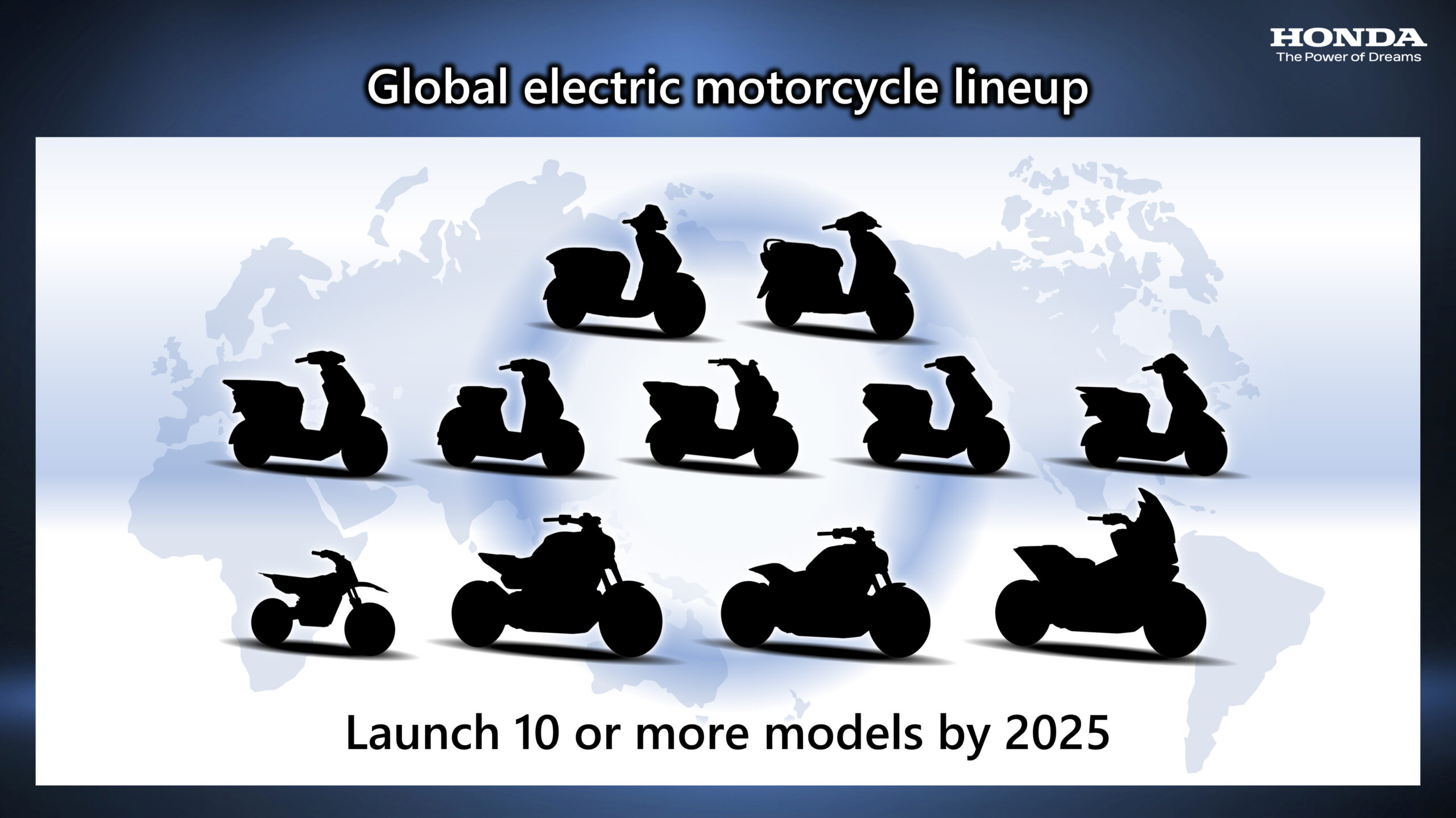ฮอนด้า มอเตอร์ ส่งจักรยานยนต์อีวีทำตลาด 10 รุ่นภายในปี 2025