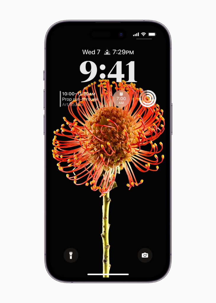 เมนูแจ้งเตือน iOS 16