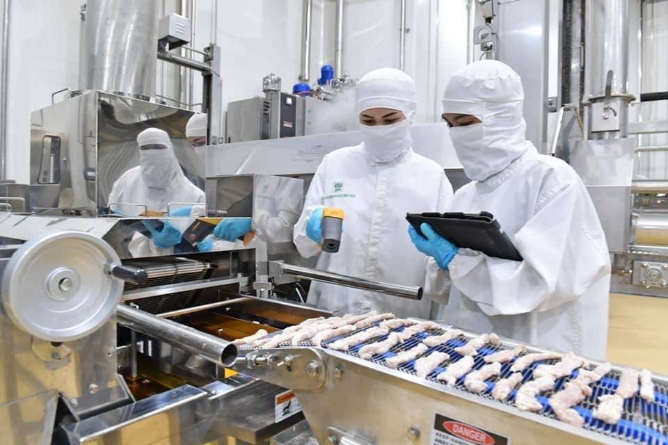 กระบวนการผลิตเนื้อไก่ของซีพีเอฟ