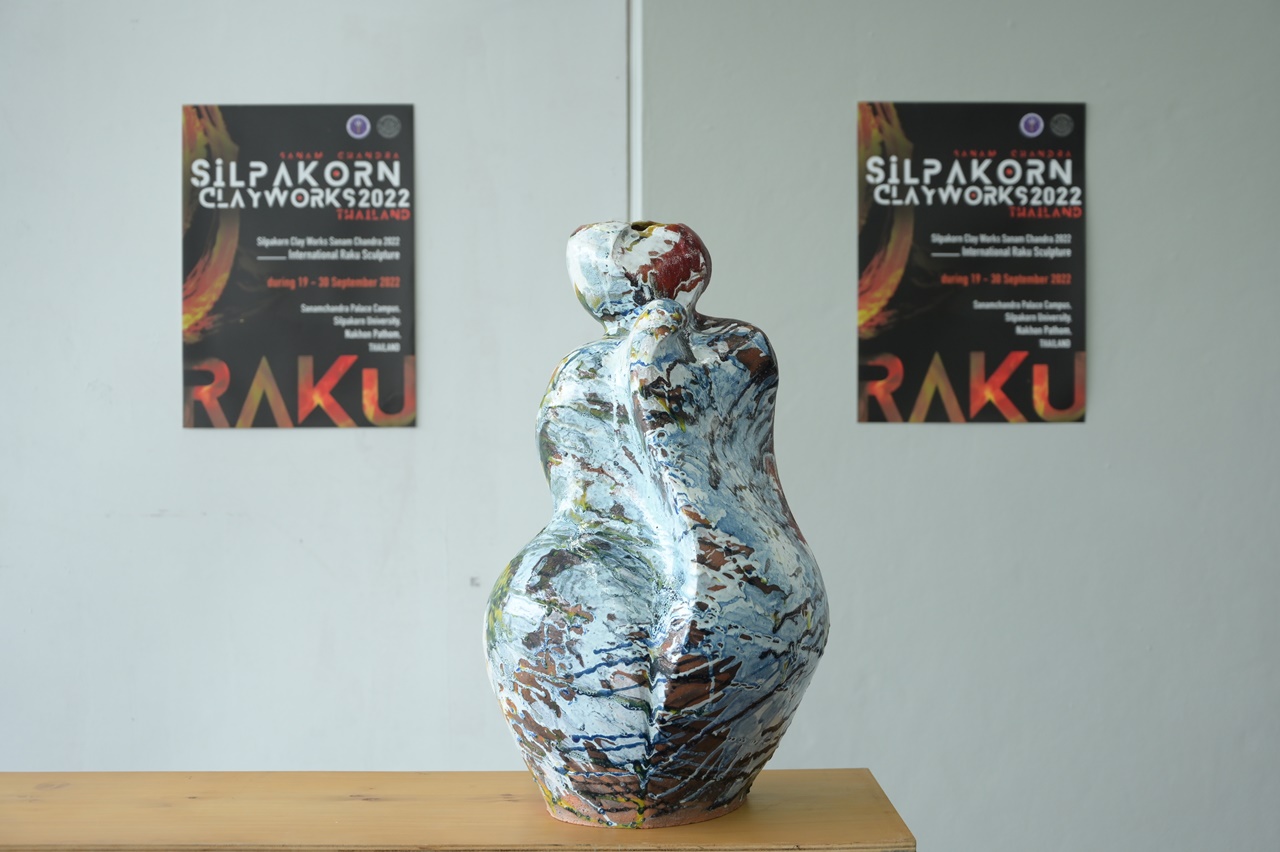 Silpakorn Clay Works Sanam Chandra 2022 รวมงานปั้นจากทั่วโลก