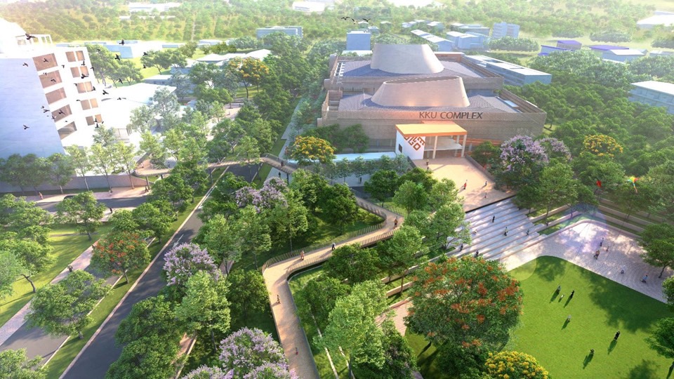 ม.ขอนแก่น กางแผนปรับภูมิทัศน์ สร้าง KKU Square เป็นแลนด์มาร์ก