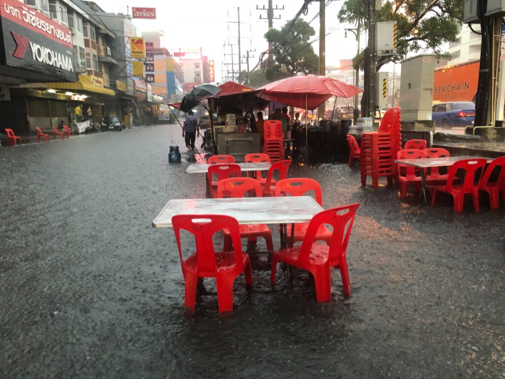 ฝนตก น้ำท่วม