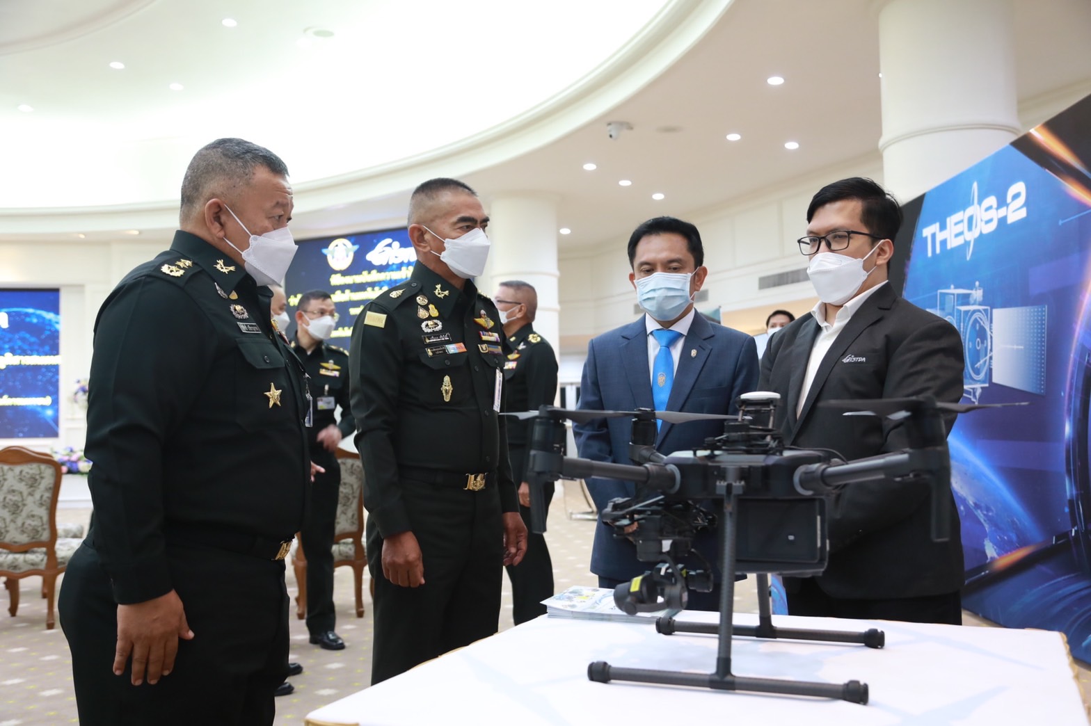GISTDA – กองทัพไทย ร่วมมือใช้เทคโนโลยีอวกาศเพื่อความมั่นคงประเทศ