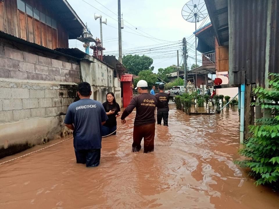 น้ำท่วมตลาด 120 ปี พิษณุโลก