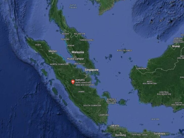 แผ่นดินไหวขนาด 6.2 ที่เกาะสุมาตราอินโดนีเซีย