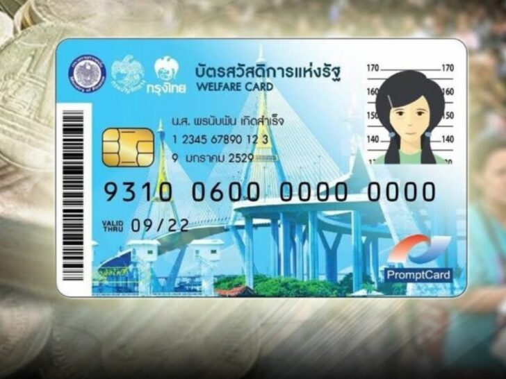 บัตรสวัสดิการแห่งรัฐ คลังเปิดขั้นตอนลงทะเบียนบัตรสวัสดิการแห่งรัฐ ฉบับละเอียด