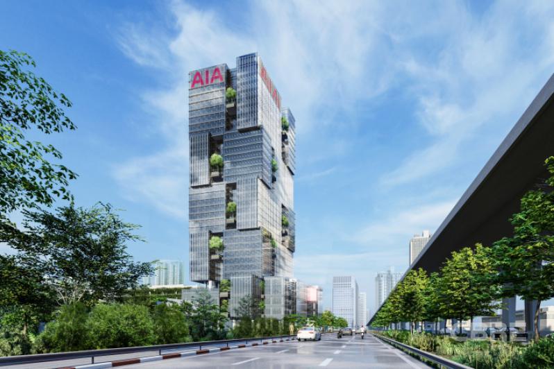 เอไอเอ ตึกใหม่ 33 ชั้น ย่านบางนาพร้อมใช้ ผงาดศูนย์กลางธุรกิจแห่งใหม่