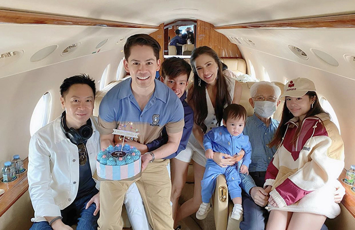 ตระกูล ณรงค์เดช จัดเครื่องบินส่วนตัว เซอร์ไพรส์เบิร์ธเดย์ “กพ”