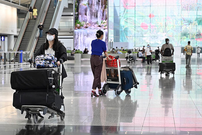 HONG KONG-CHINA-HEALTH-VIRUS-ECONOMY-TRAVEL นักท่องเที่ยว