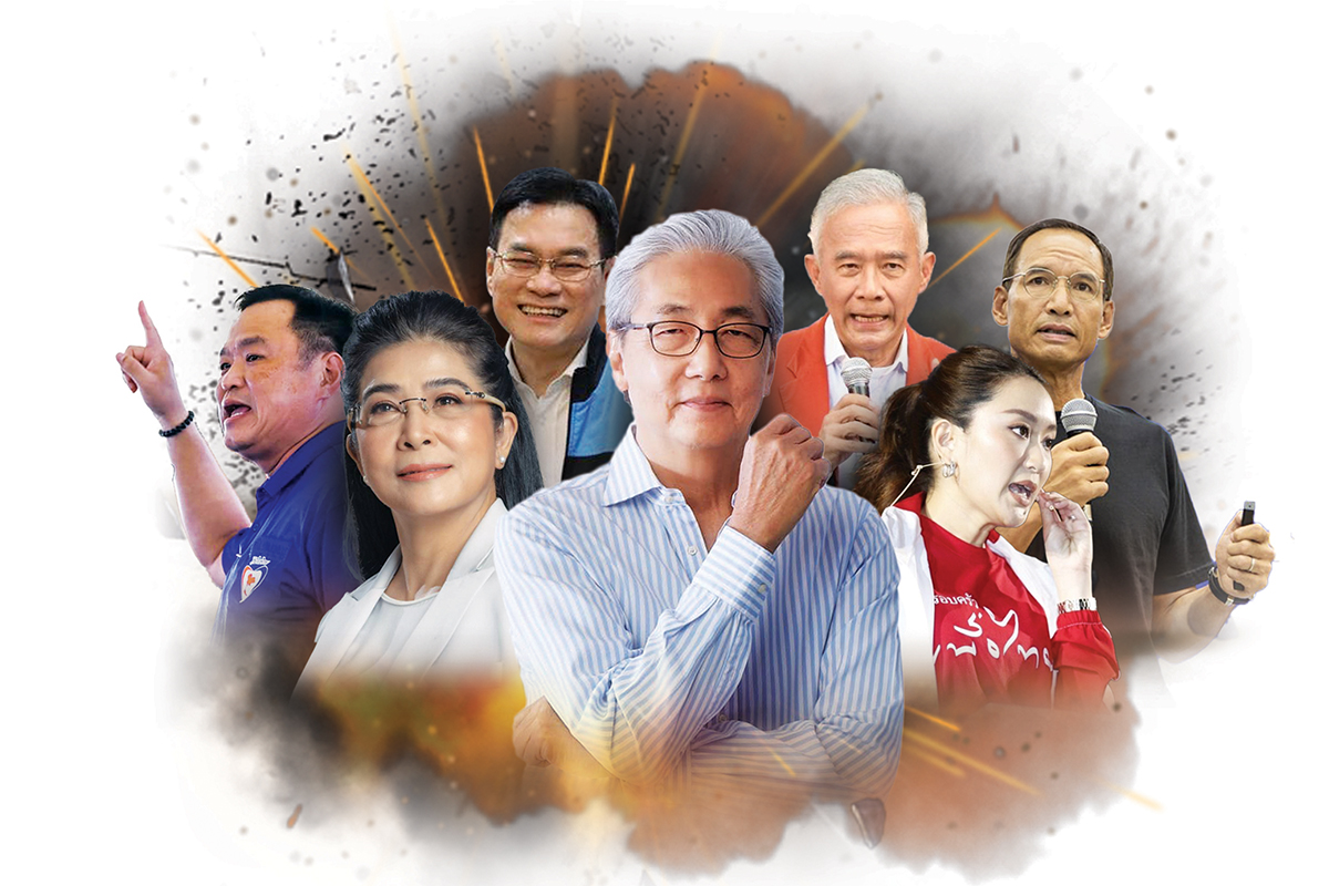 พรรคขาใหญ่ ประชันอีเวนต์การเมือง แข่งเปิดตัวแคนดิเดตนายกฯ-หาเสียง