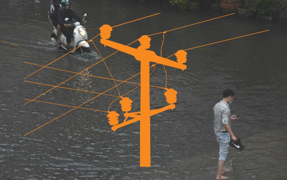 ไฟดูด ไฟรั่ว ฝนตก น้ำท่วม ต้องปฏิบัติตัวอย่างไร