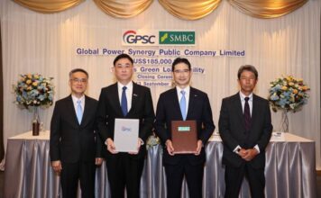 GPSC – SMBC หนุนสินเชื่อสีเขียว กลุ่ม ปตท. 185 ล้านเหรียญ