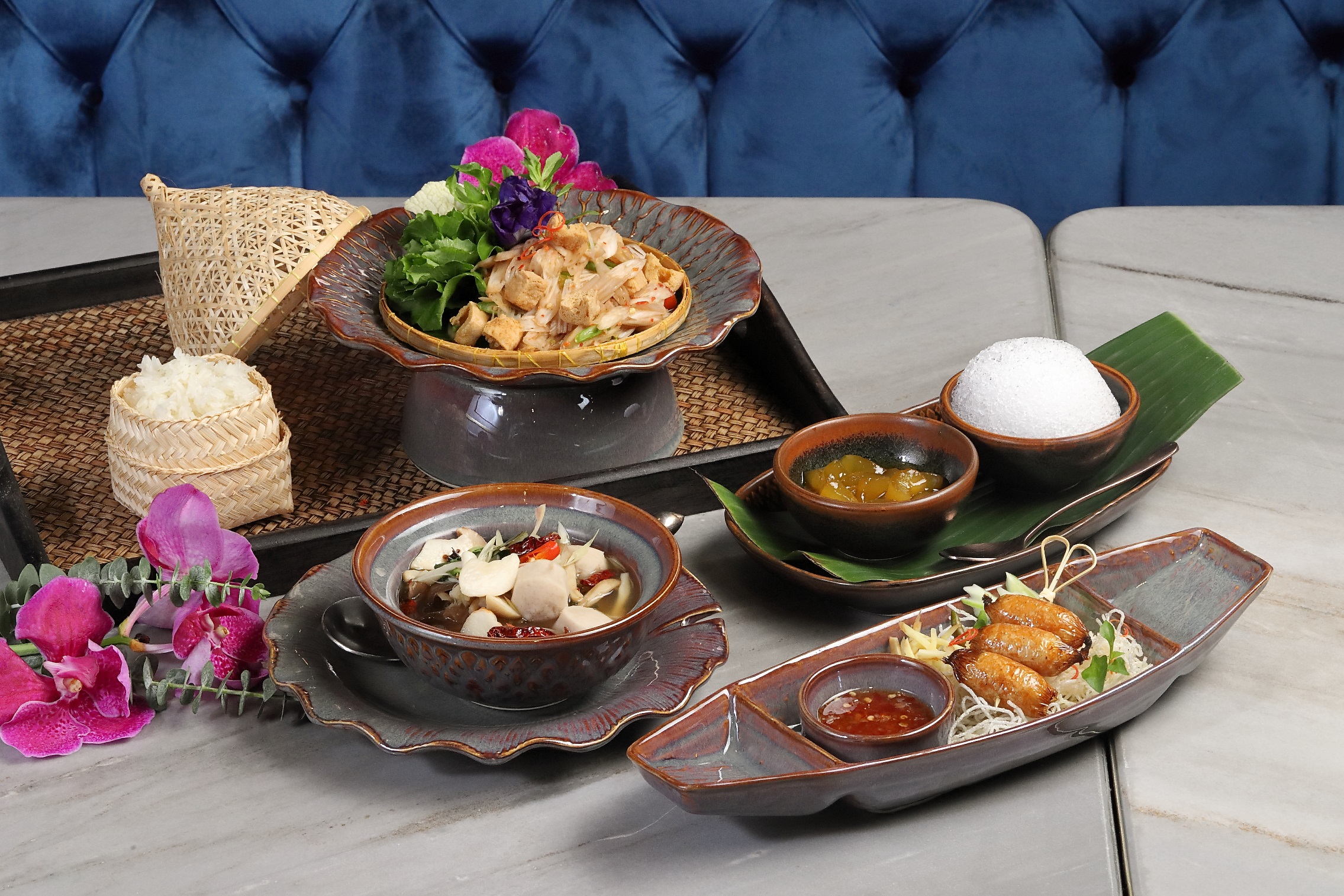 อาหารเจ ร้านอาหารไทยทองหล่อ