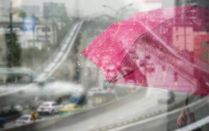 เฝ้าระวังพายุ ฝนตก การจราจร rkp6