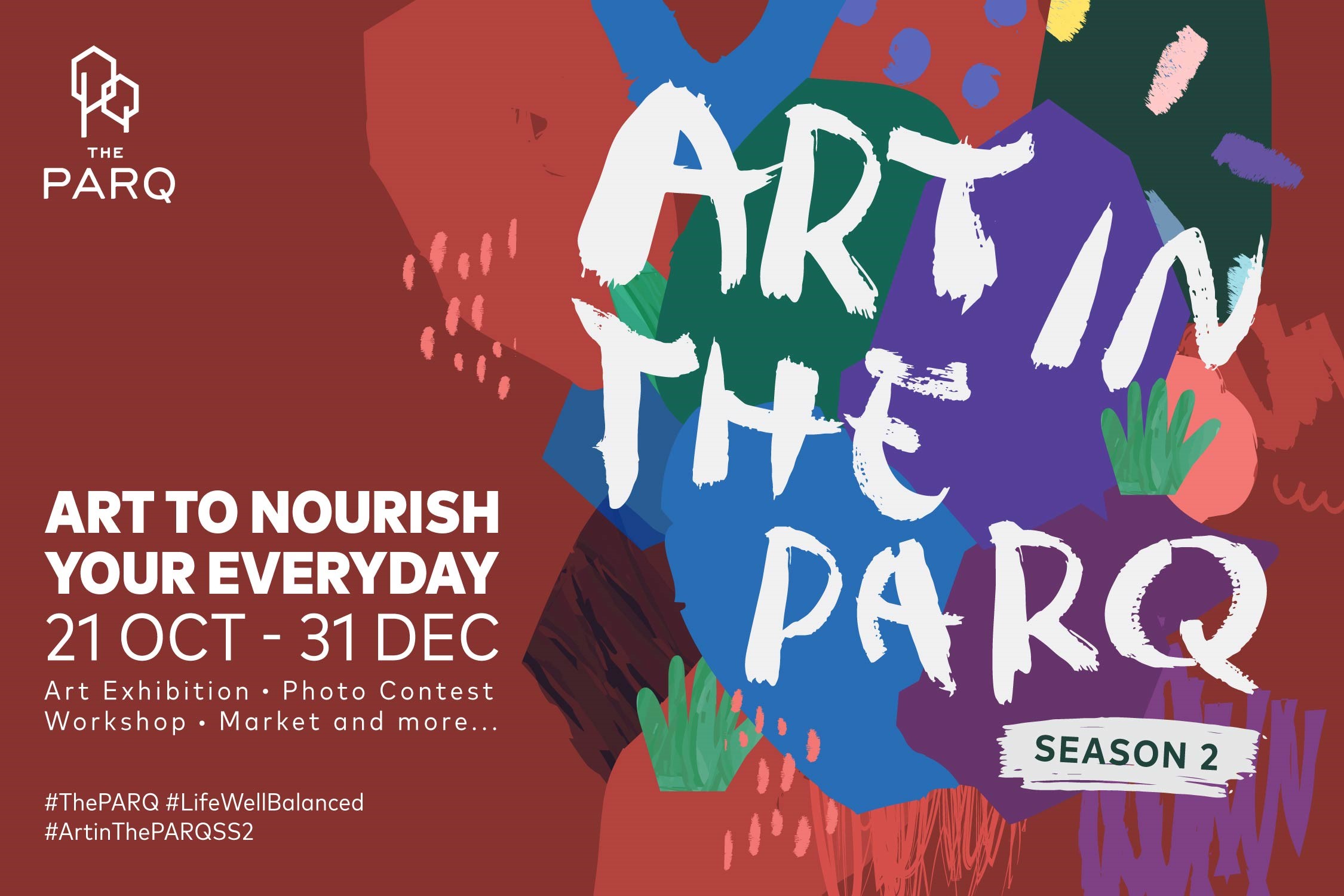 เอาใจสายอาร์ตกับ “Art in The PARQ – Season 2” เทศกาลงานศิลปะร่วมสมัยใจกลางเมือง