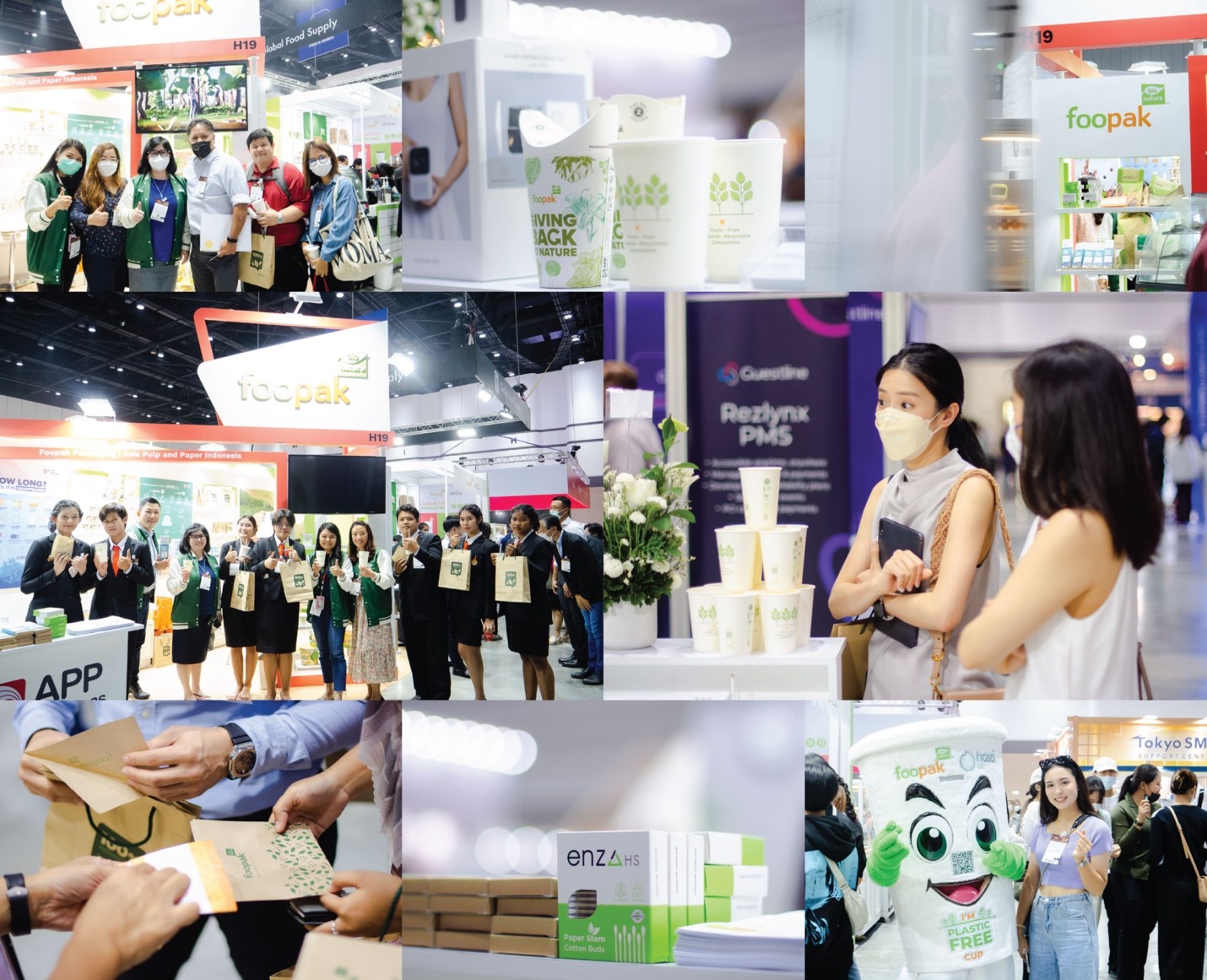 “Let’s Shift to More Sustainable Packaging” มาร่วมชมบรรยากาศของบูธ Foopak Bio Natura และ Enza