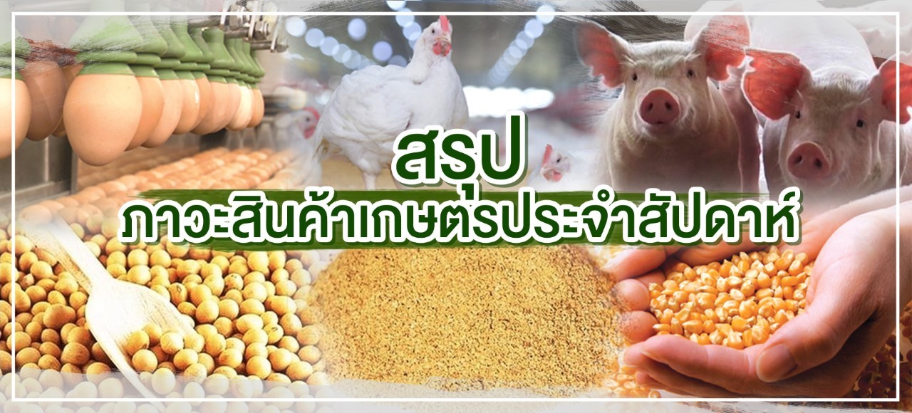 สรุปภาวะสินค้าเกษตรประจำสัปดาห์ วันที่ 3-7 ตุลาคม 2565
