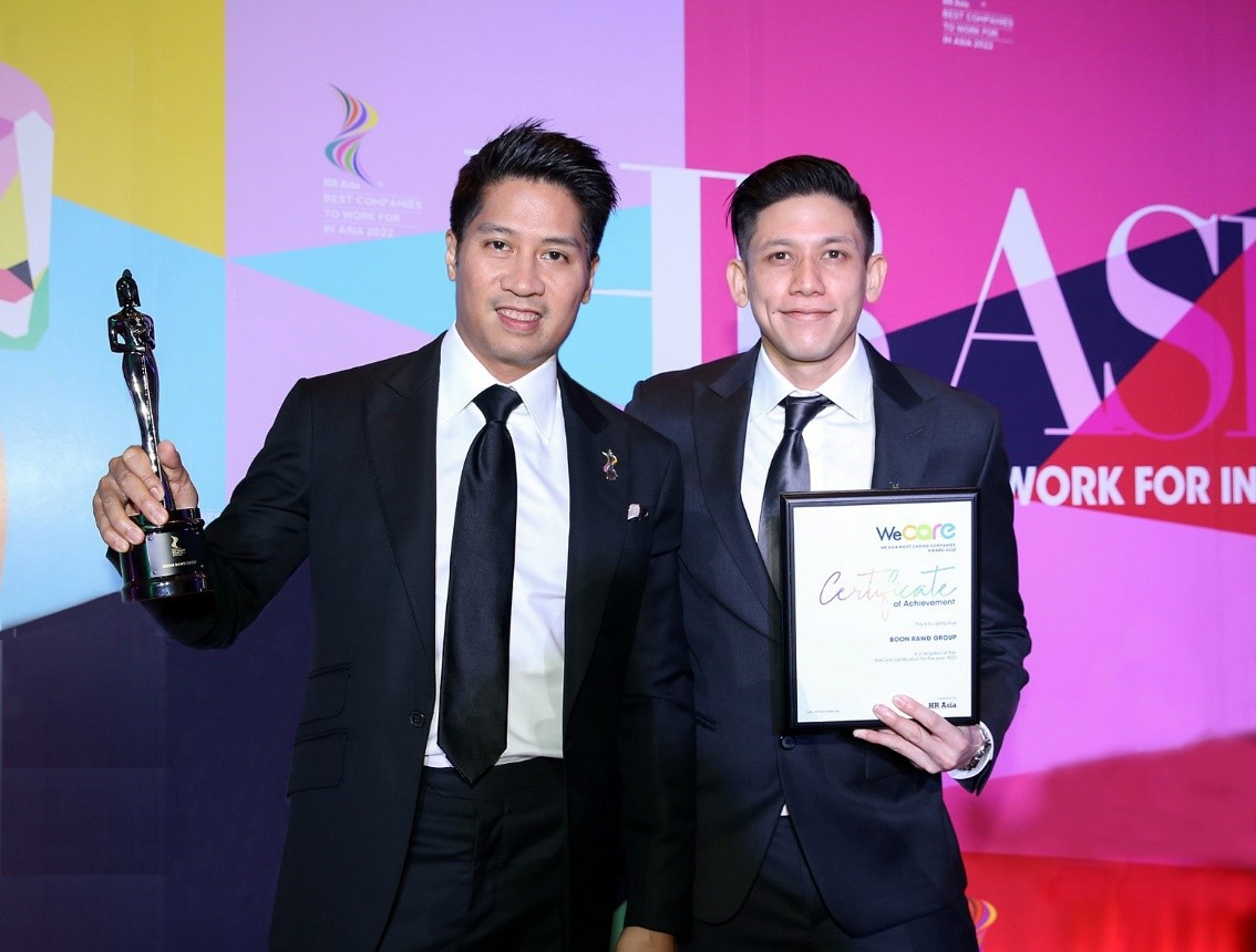 บุญรอดฯ คว้า 2 รางวัล HR Asia 2 ปีซ้อน ตอกย้ำแนวคิดการสร้างคนและการดูแลบุคลากร
