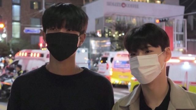 ผู้ชาย 2 คนที่อยู่ในเหตุการณ์เบียดกันเสียชีวิตในกรุงโซล