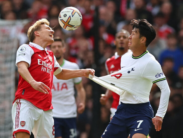 Premier League - Arsenal v Tottenham Hotspur ฟุตบอลพรีเมียร์ลีก อังกฤษ คู่บิ๊กแมตช์ อาร์เซนอล ชนะ สเปอร์