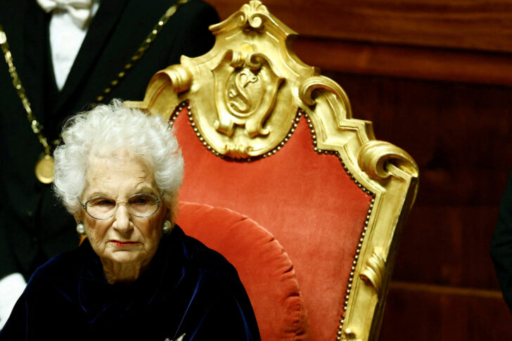 First voting session to elect speaker of the Senate in Rome ผู้รอดชีวิตฆ่าล้างเผ่าพันธุ์ กล่าวเปิดสมัยประชุมแรกของสภาชุดใหม่
