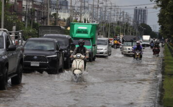 กทม.ฝนตกหนัก-น้ำท่วม