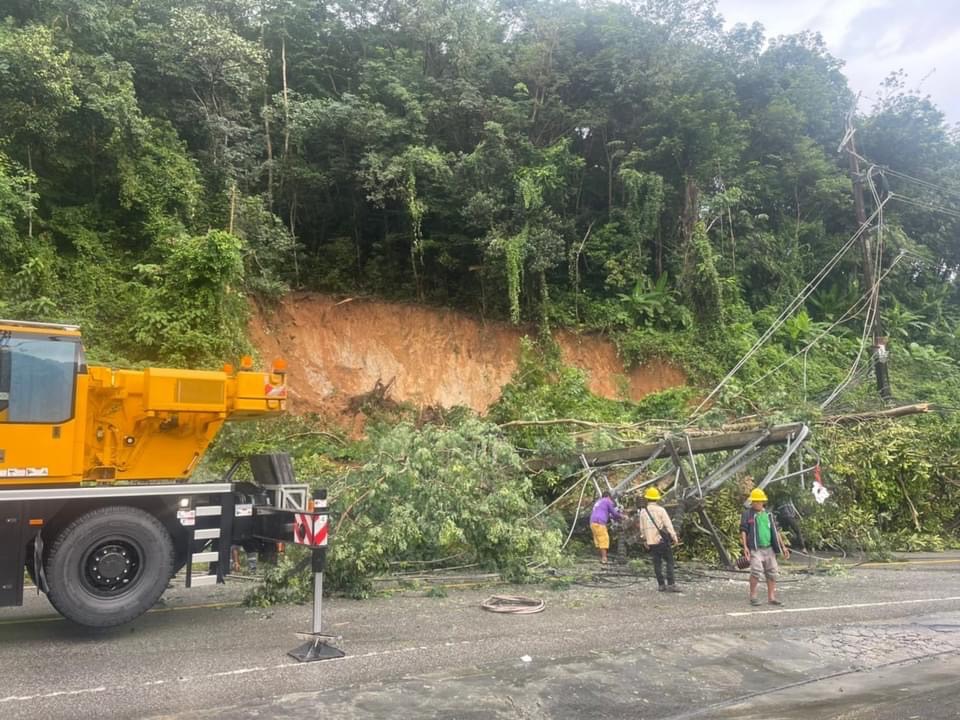 ภูเก็ตแนะ 2 เส้นทางอัอมไปป่าตอง หลังเหตุดินสไลด์เพิ่ม 2 จุด
