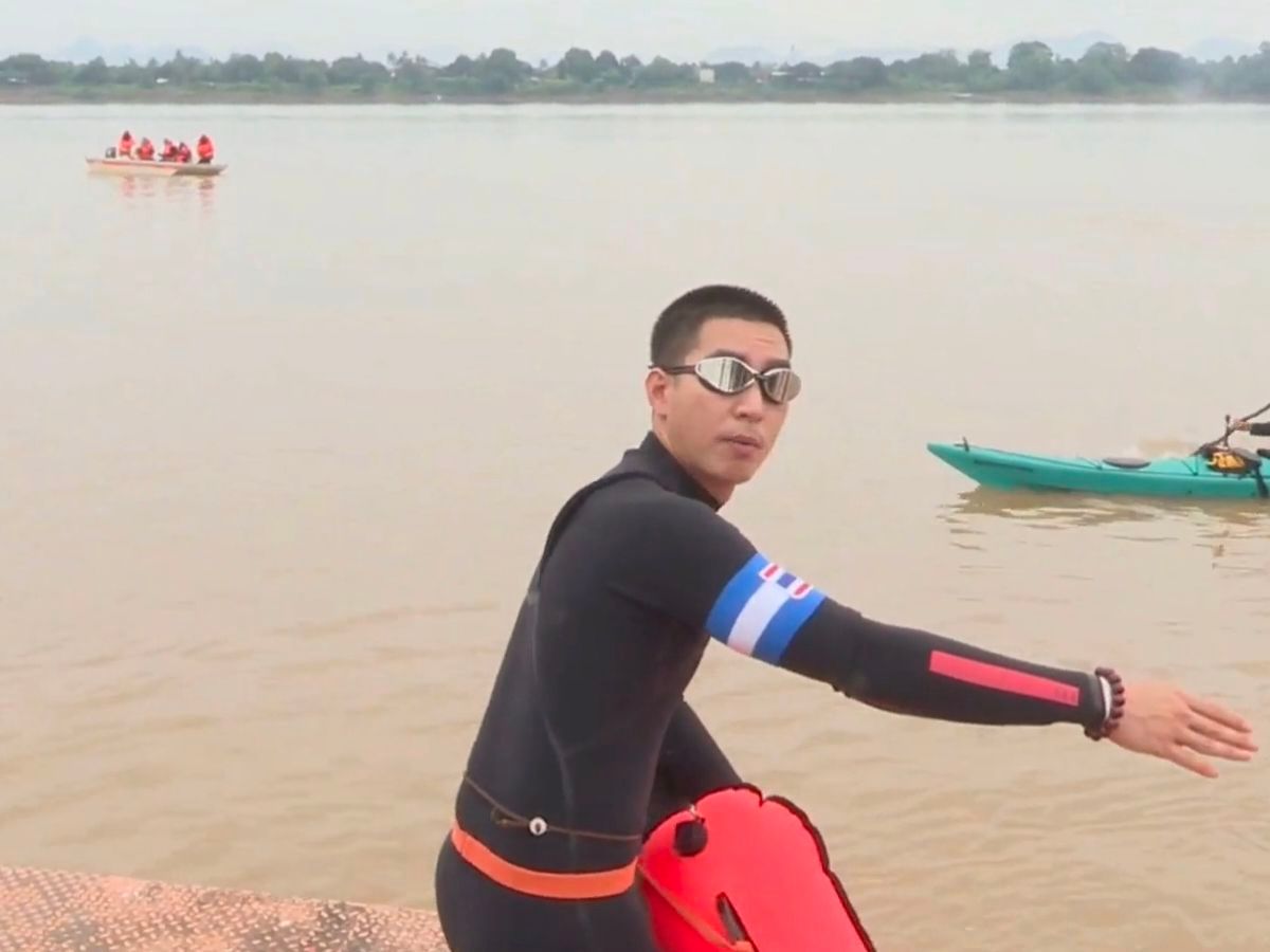 #โตโน่ภาคิน เผยความรู้สึก ภูมิใจ-มีความสุขที่สุดในชีวิต ก่อนว่ายน้ำข้ามโขง