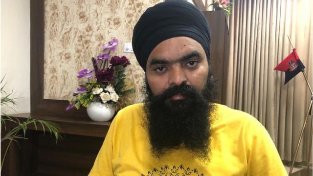 Prisoner Joga Singh said meeting his wife made him happy
