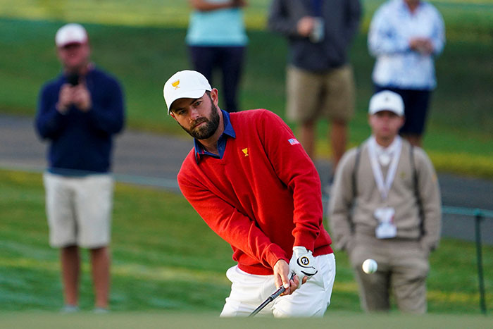 FILE PHOTO: PGA: Presidents Cup - Day Three Rounds Cameron Young
