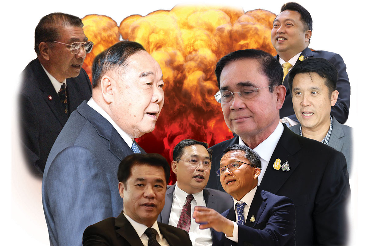 เทียบกำลัง-ทุน “ประยุทธ์-ประวิตร” ค้ำเก้าอี้นายกรัฐมนตรี เลือกตั้งสมัยหน้า