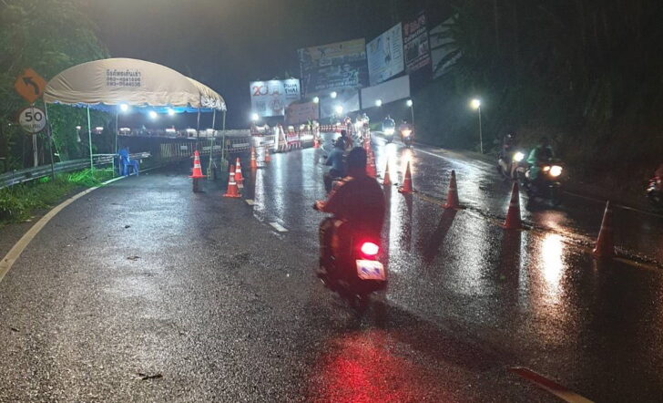 น้ำท่วม ทางหลวงเร่งซ่อมถนนกะทู้-ป่าตอง