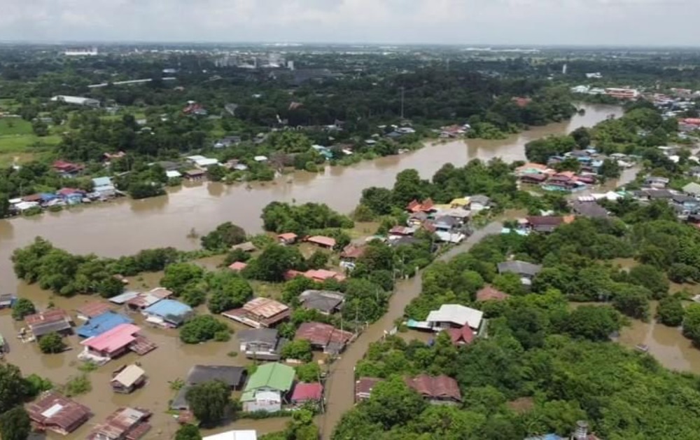 น้ำท่วมอยุธยา กระทบชาวบ้าน 7 หมื่นครัวเรือน ใน 15 อำเภอ