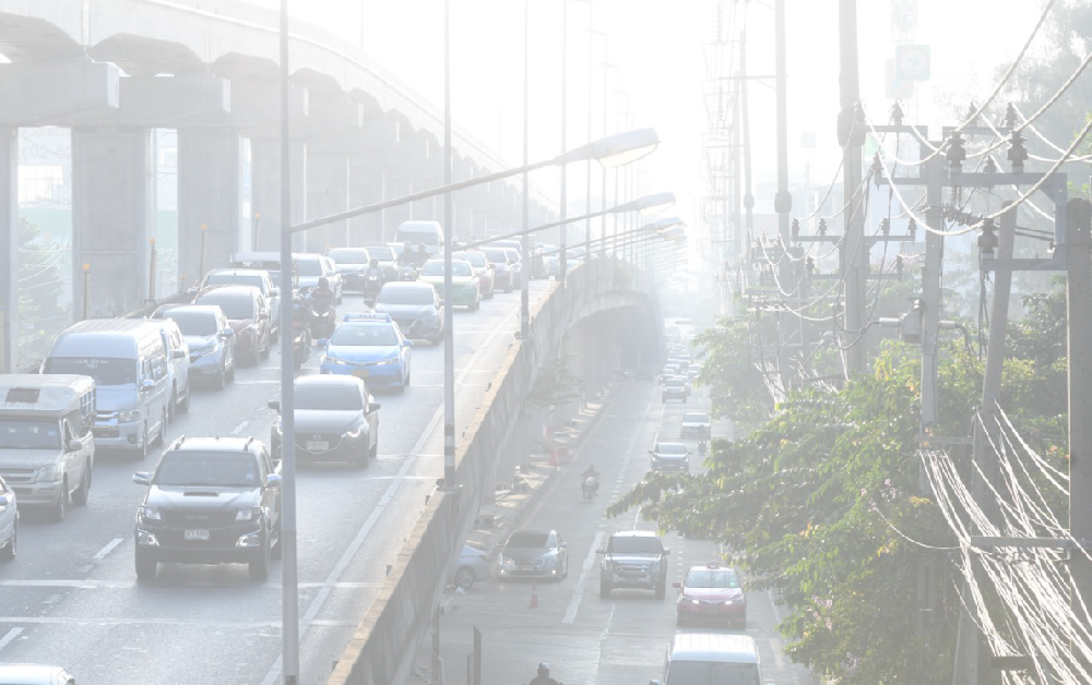 กรุงเทพฯมีแนวโน้ม ฝุ่นละลองขนาดเล็ก PM2.5 เพิ่มขึ้น 24-26 ต.ค.