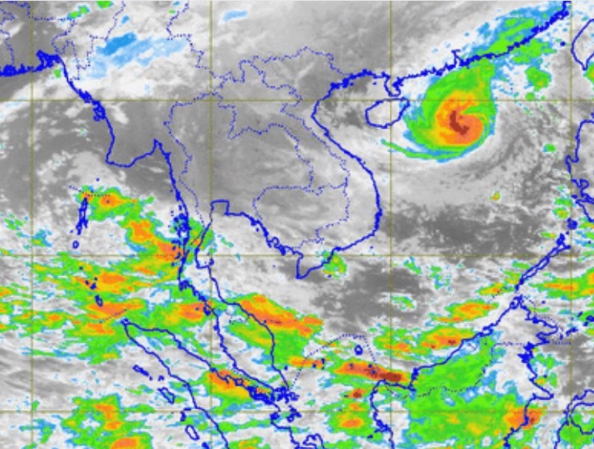 กรมอุตุฯประกาศฉบับ 3 พายุเนสาท เข้าเวียดนามพรุ่งนี้ ไทยตอนบนมีฝนบางแห่ง