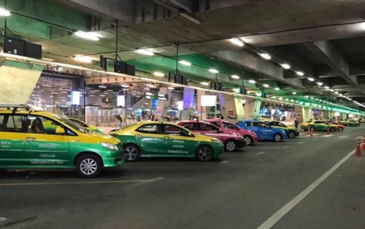 แท็กซี่ไม่ขัดข้อง “แกร็บแท็กซี่” วิ่งบริการร่วมสนามบิน แก้แออัด
