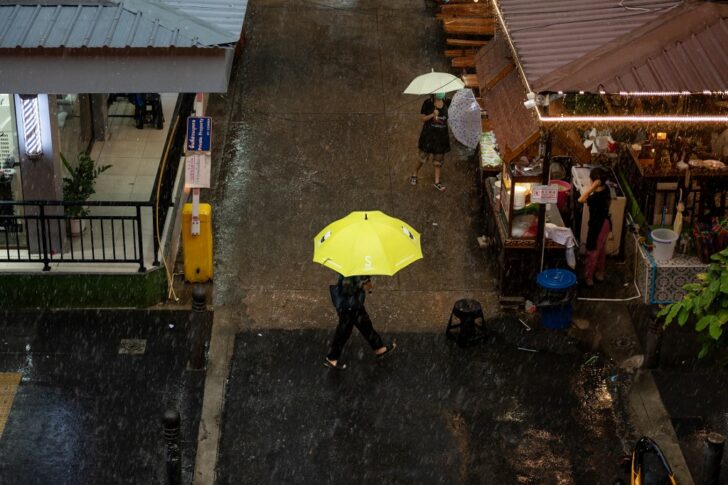 ประกาสเตือนอากาศแปรปรวน ฝนตกหนัก