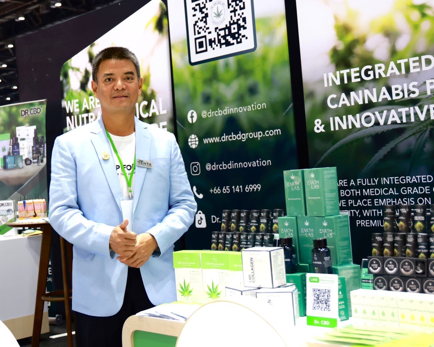 ดร.ซีบีดี (Dr.CBD) บริษัทผู้นำเทรนด์ด้านสุขภาพครบวงจรร่วมออกบูธแสดง
