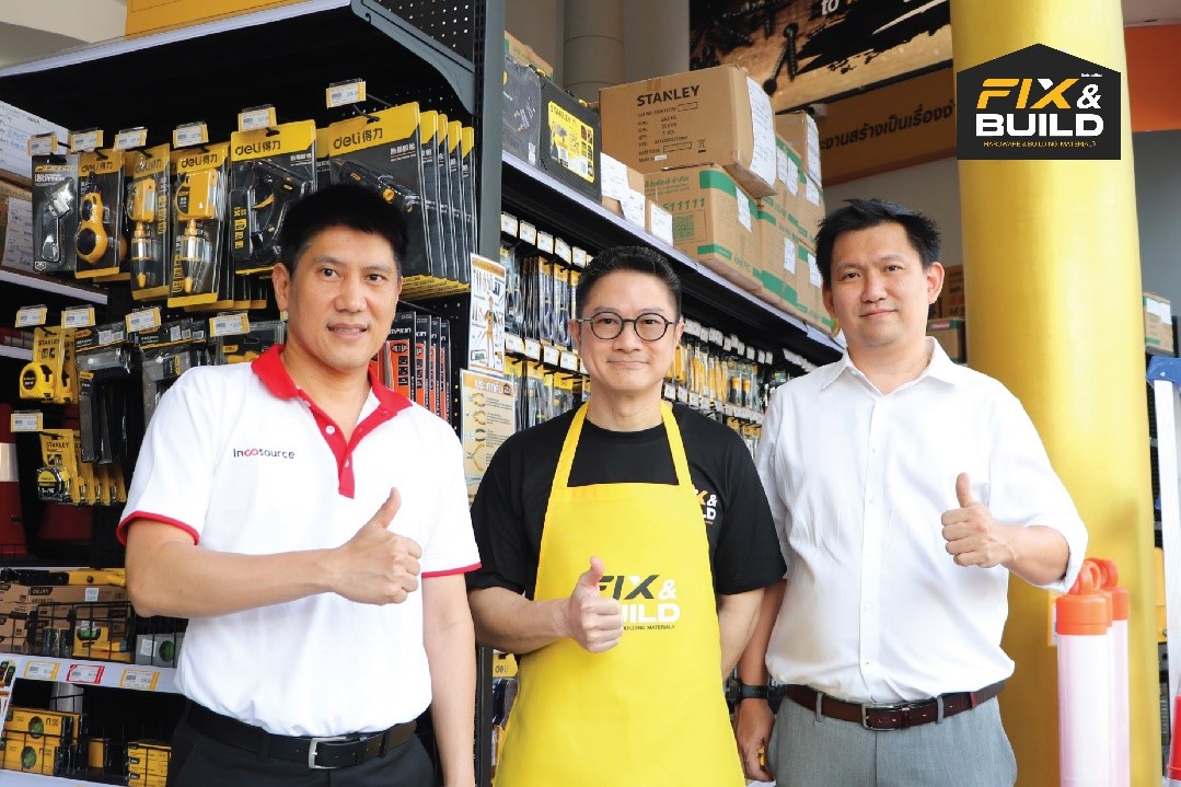 TOA ลุยเปิด ‘FIX&BUILD’ สาขาใหม่ ‘ส.รุ่งเรืองเพนท์’ แหล่งรวมวัสดุก่อสร้างงานช่างครบวงจร ‘ถูก ครบ จบที่เดียว’