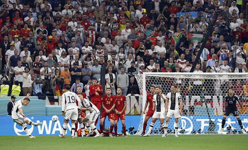 เยอรมัน ไล่เจ๊า สเปน สุดมันส์ ลุ้นถึงนัดสุดท้ายกลุ่มE ฟุตบอลโลก 2022