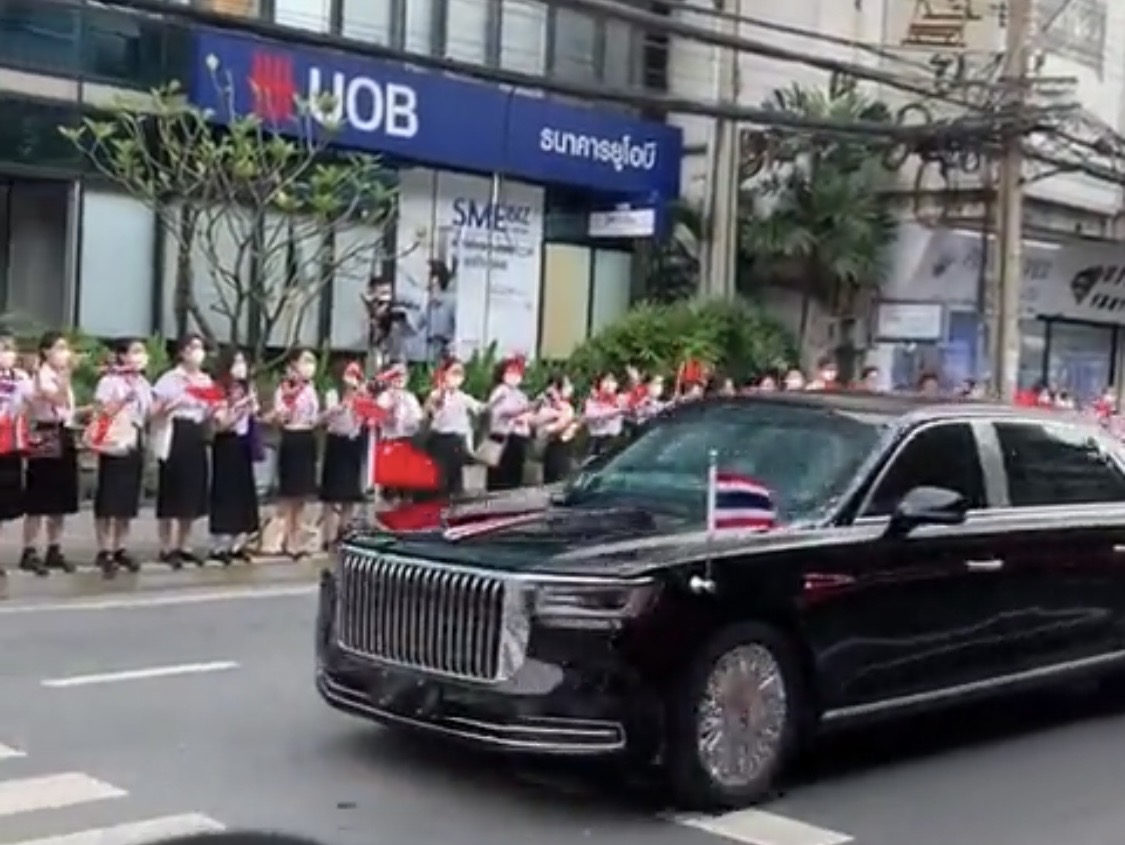 รู้จัก “หงฉี” รถกันกระสุนที่ผู้นำจีนใช้ประชุมเอเปคแทน BMW  i7