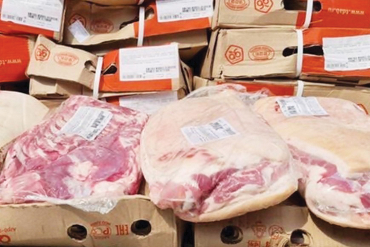 หมูเถื่อนล้นท่าเรือแหลมฉบัง พิรุธสวมพิกัด “นำเข้าปลา”