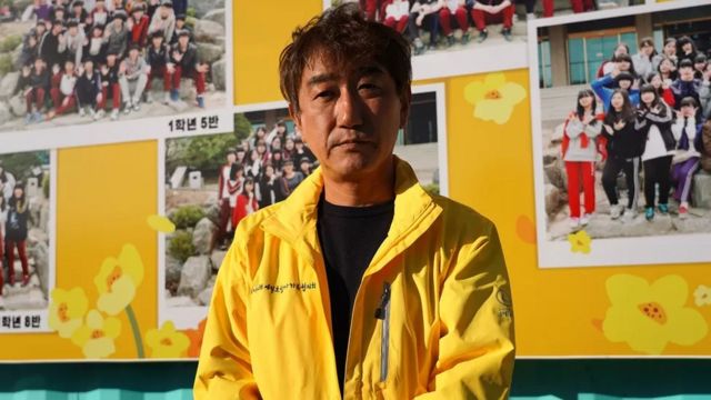 จาง ดอง-วอน พ่อของผู้รอดชีวิตจากโศกนาฏกรรมเรือเฟอร์รีจมเมื่อปี 2014
