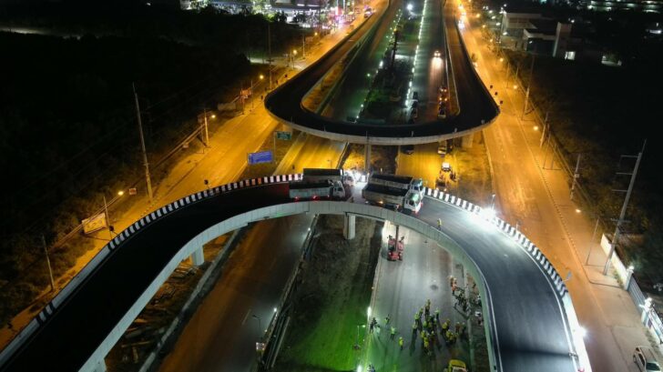 สะพานลอยกลับรถพระราม 2 สะพานลอยกลับรถพระราม 2
