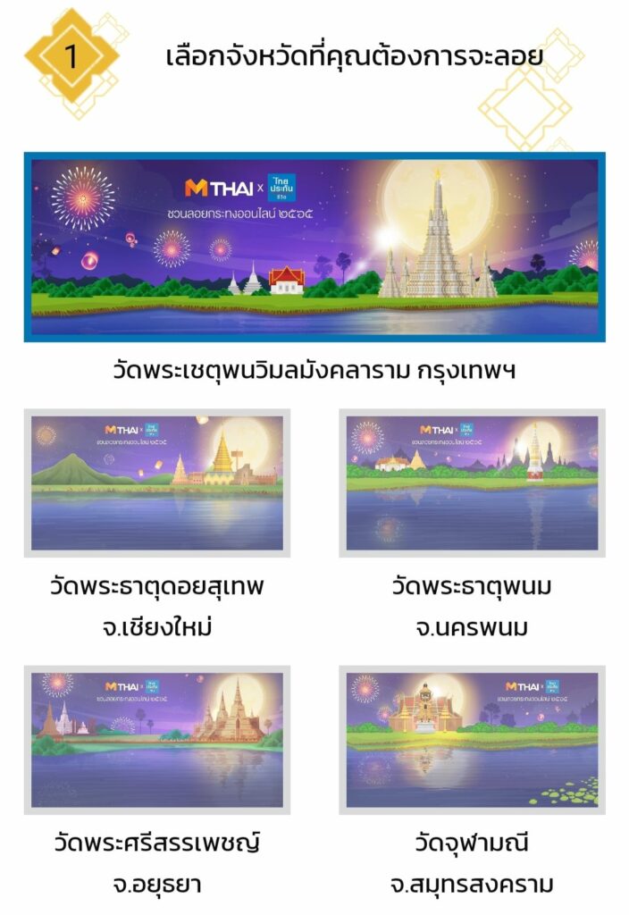 เว็บไซต์ลอยกระทง 2565