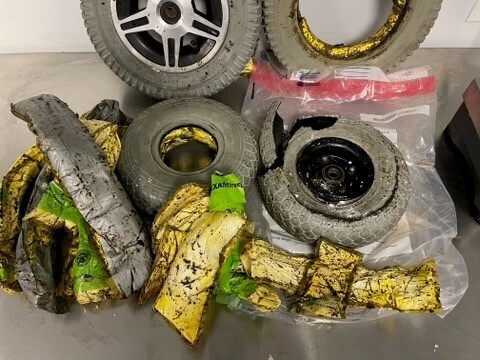 Cocaine Wheelchair Wheels โคเคนซุกวีลแชร์