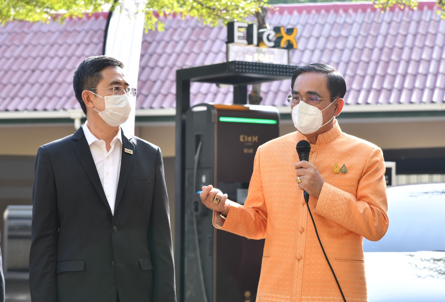 EleX by EGAT สถานีชาร์จอีวีทำเนียบรัฐบาล หนุนใช้ EV รองรับประชุม APEC
