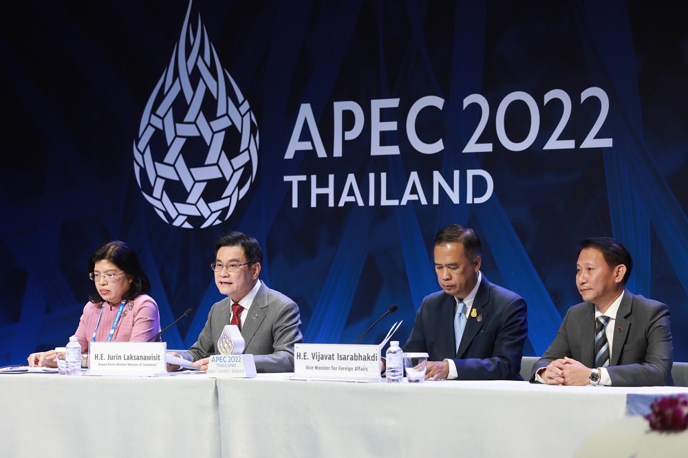 ประชุมรัฐมนตรีเอเปค ประจําปี 2022