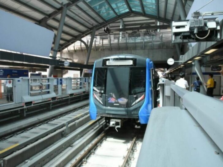 เช็กเส้นทางรถไฟฟ้าช่วงเอเปค MRT สายสีน้ำเงิน-สีม่วง
