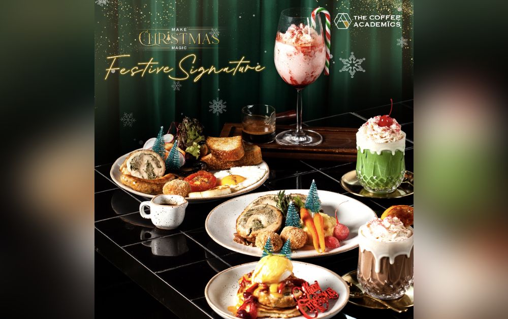 เดอะ คอฟฟี่ อะคาเดมิคส์ ส่งเมนูพิเศษ “Festive Signature” ฉลองคริสต์มาส